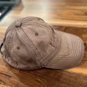 Vintage black faded ball cap